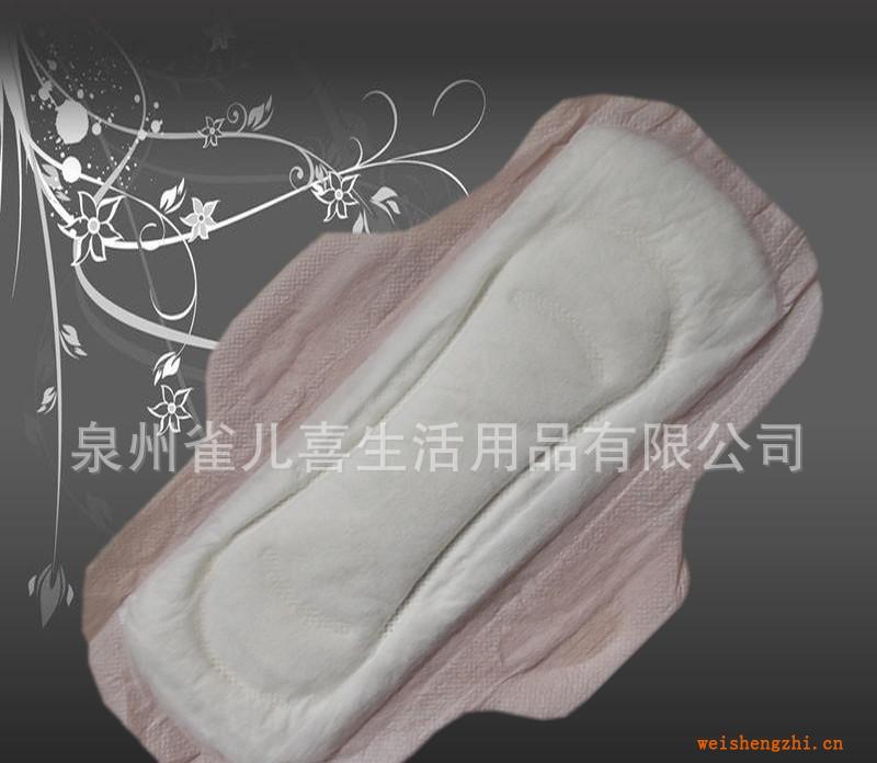 特別供應(yīng)一次性高質(zhì)衛(wèi)生巾純棉表層OEM貼牌加工外貿(mào)出口廠家