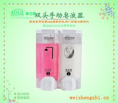 精品推薦批發(fā)品質卓越皂液器雙頭手動皂液瓶