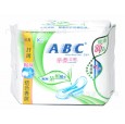 ABC棉網(wǎng)結(jié)合衛(wèi)生巾 親柔立圍日用纖薄 含澳洲茶樹精華